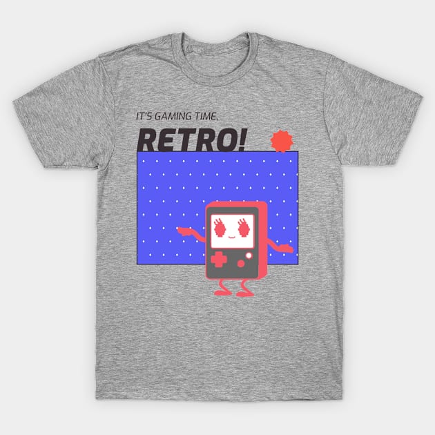 It's gaming time, retro! T-Shirt by euheincaio